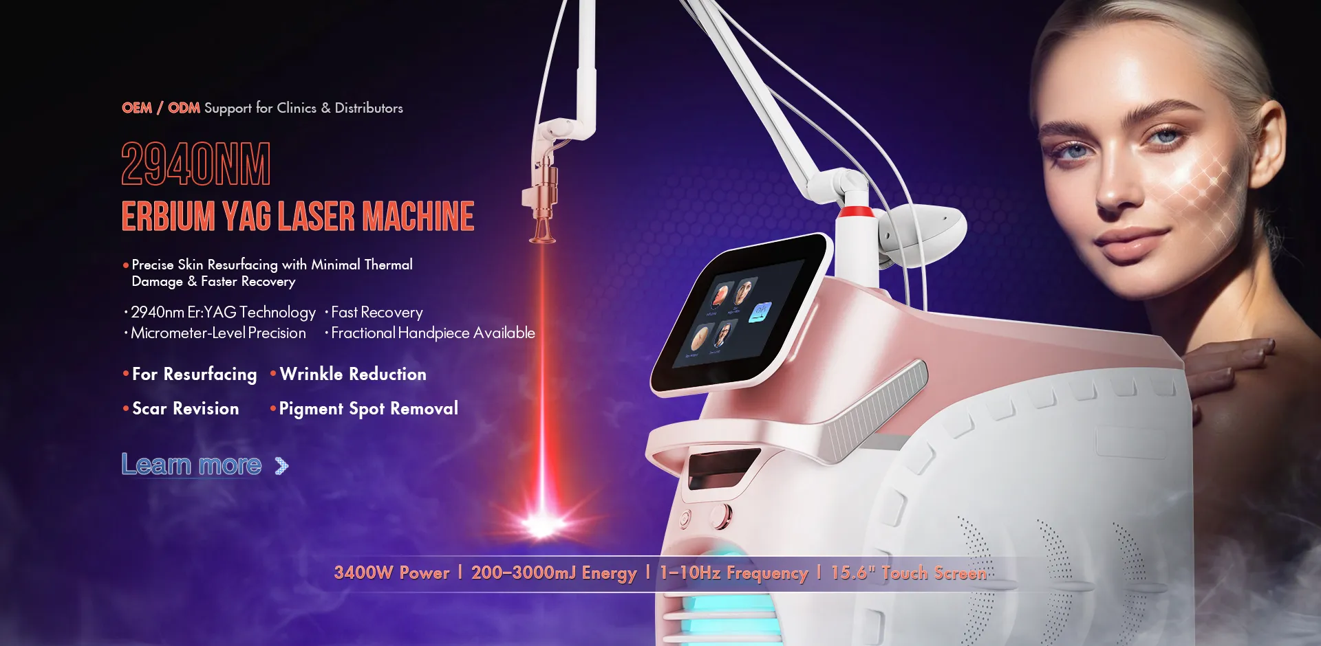 لماذا SANHE Laser 2940 نانومتر منصة YAG قد بنت اعترافًا قويًا بالسوق