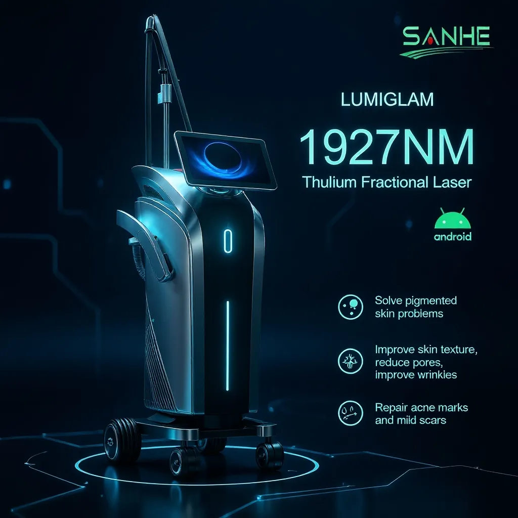 جهاز الليزر التجزيئي 1550 نانومتر